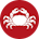allergen_crustaceans_icon.png - Crabs, lobster, prawns and scampi are crustaceans. Shrimp paste, often used in Thai and south-east Asian curries or salads, is an ingredient to look out for.